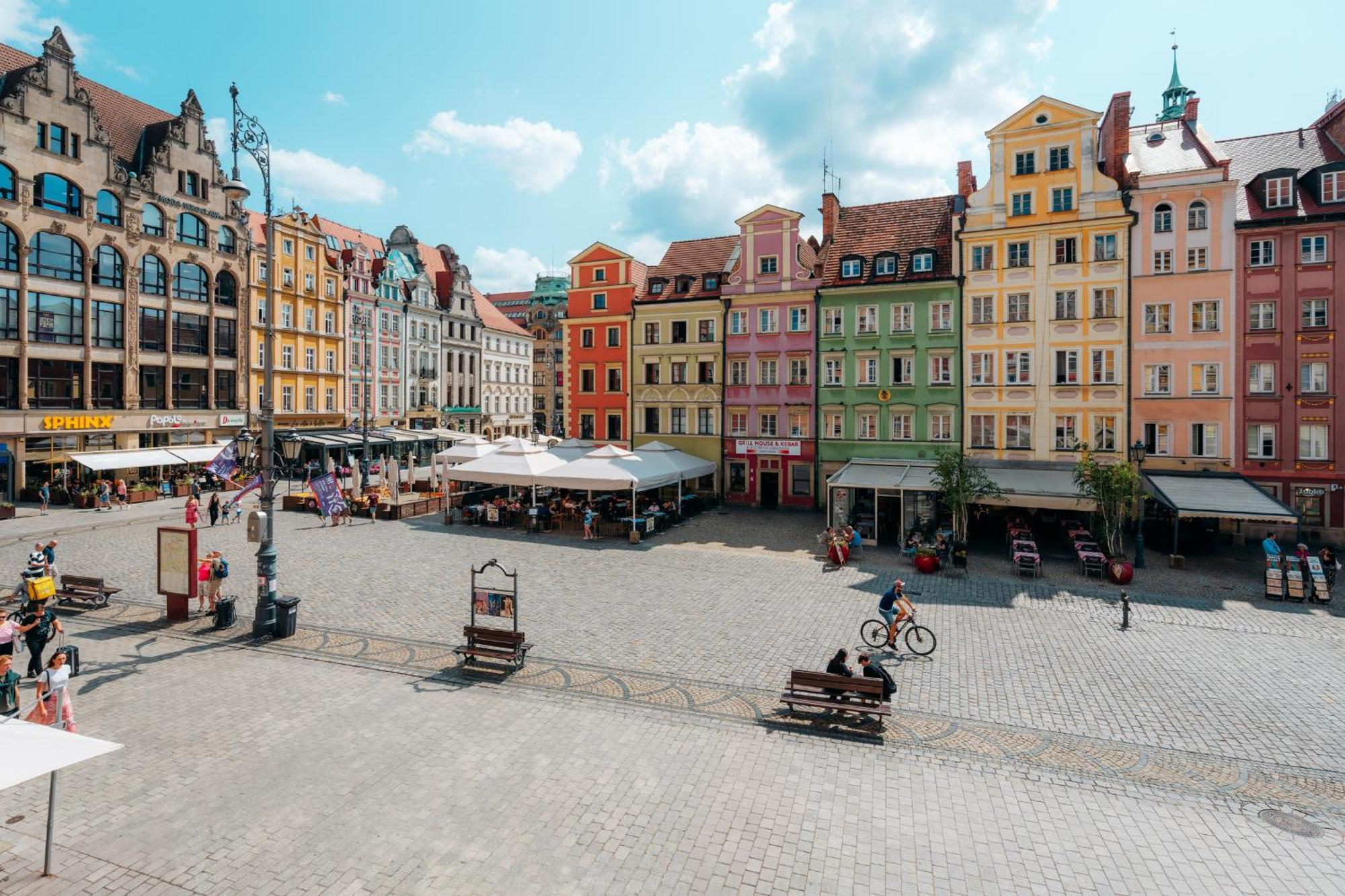 Neatspace - Apartament Z Widokiem Na Rynek Breslávia Exterior foto